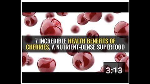 "7 Remarkable Health Perks of Nutrient-Packed Superfood: Cherries"