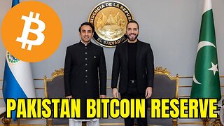 PAKISTAN BUILDING SECRET BITCOIN RESERVE - National Adoption Has Begun