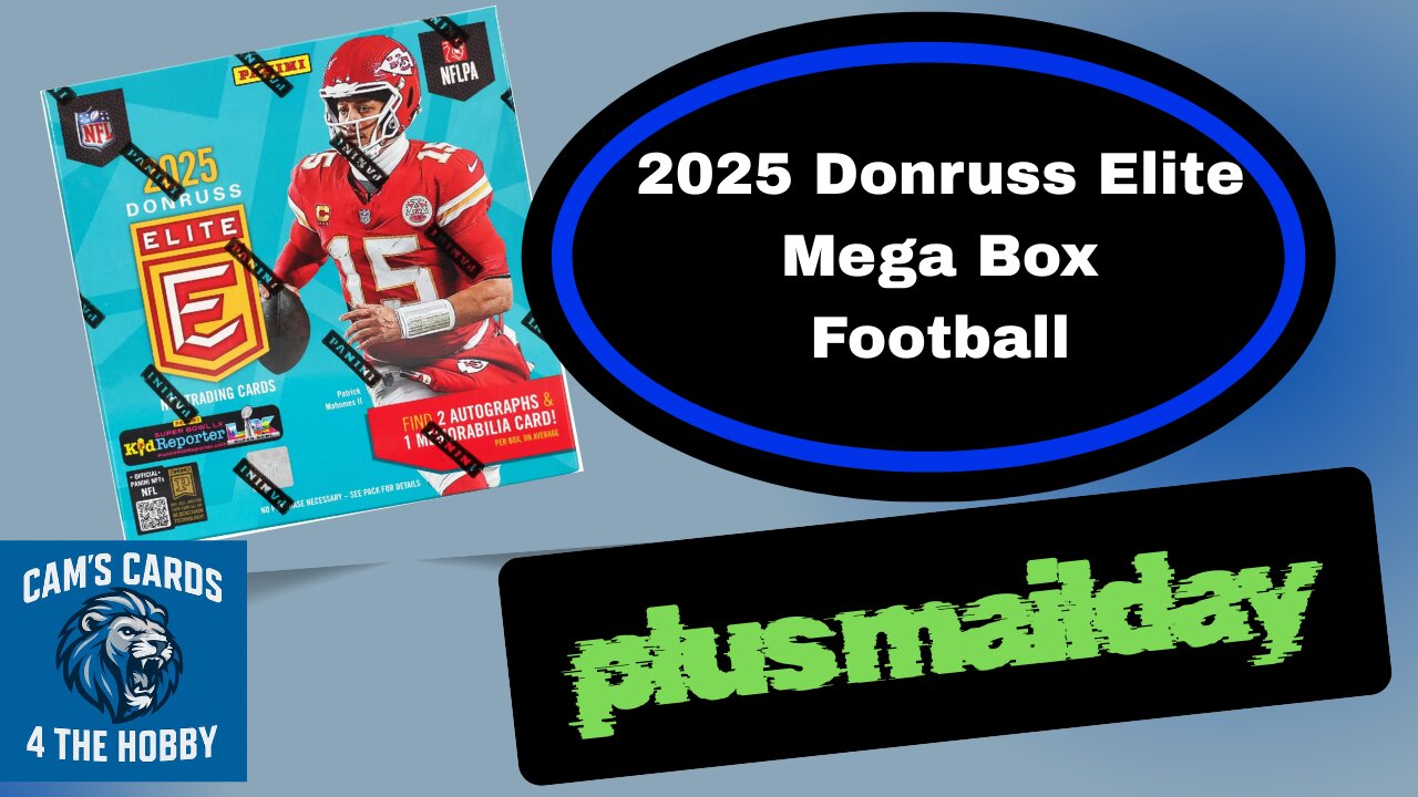 Donruss Elite Mega Box rip with a slick burrito mailday at the end