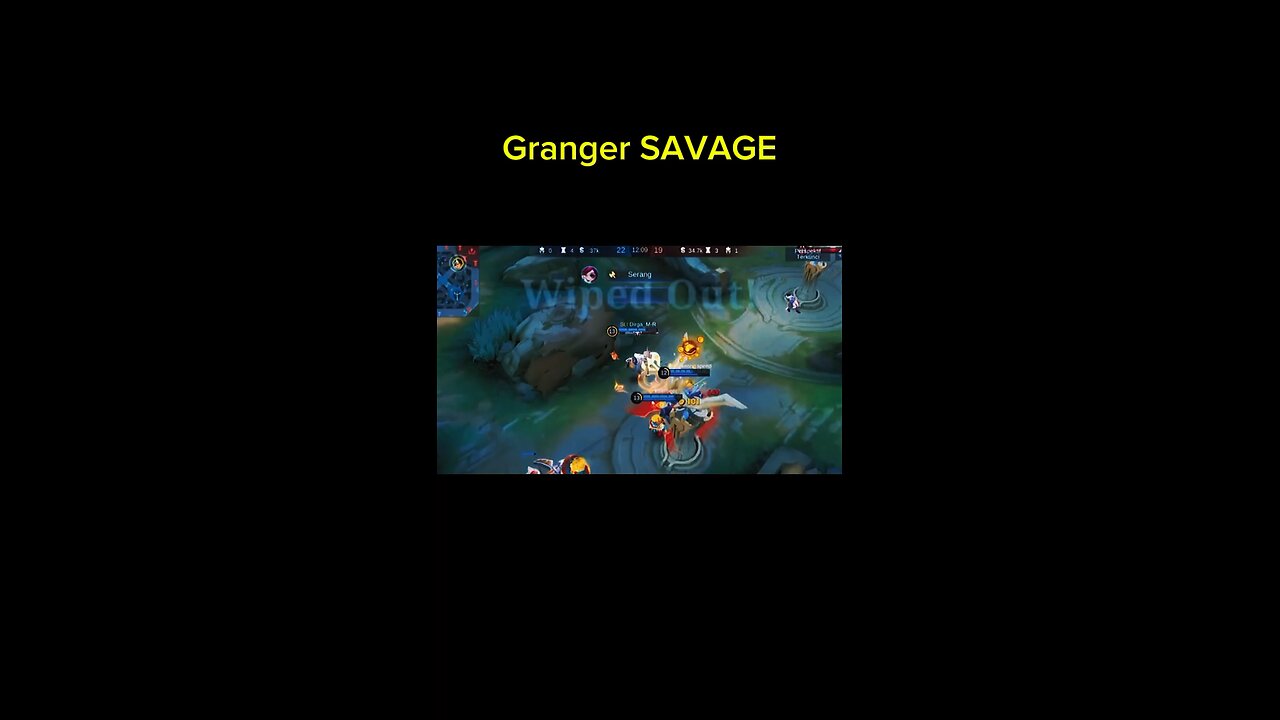 Granger Savage di Ranked! Musuh Cuma Jadi Penonton!