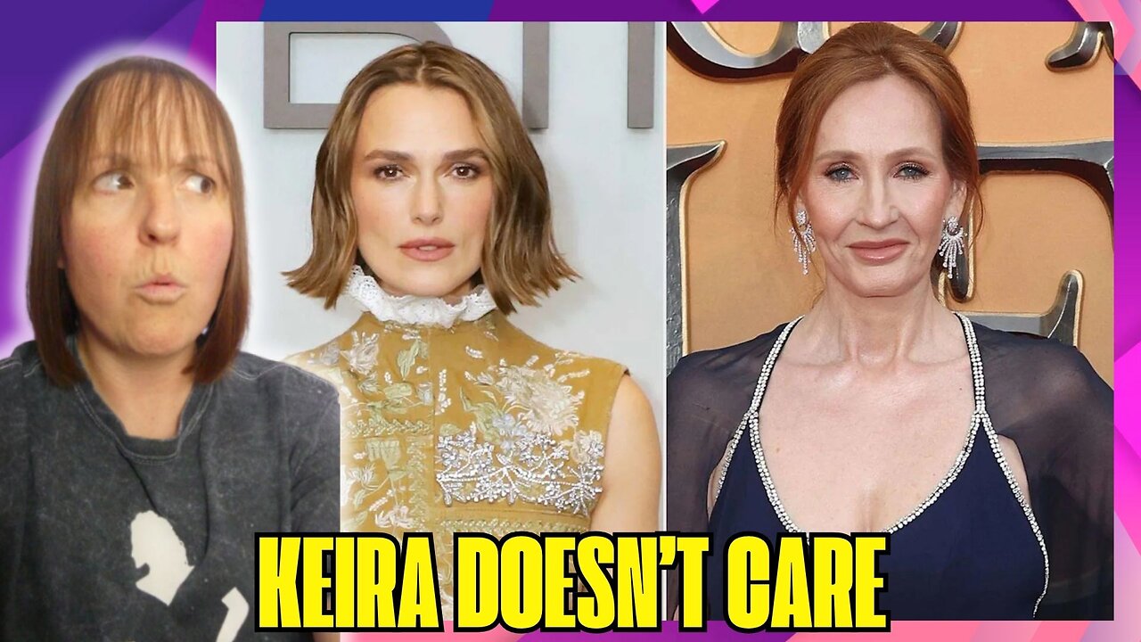 Keira COULDNT Care #harrypotter #jkrowling #keiraknightley