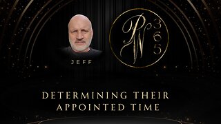 Determining Their Appointed Time