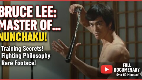 Bruce Lee 🐉 Master of Nunchaku 🥋🔥| Training Secrets & Rare Fighting Philosophy 🎥💥 #MartialArtsLegend