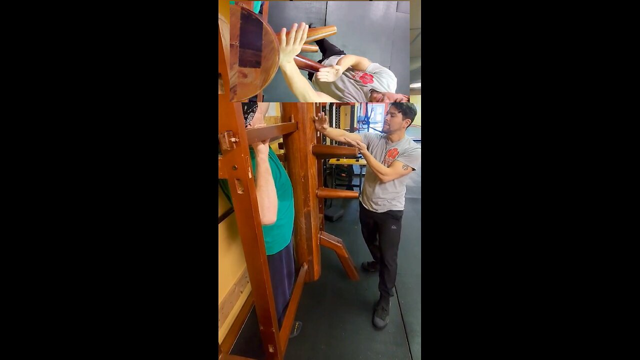 Section 6 of the Mook Yan Jong! #yeshua #jesus #wingchun #kungfu #Feiyue #kicks #attributes