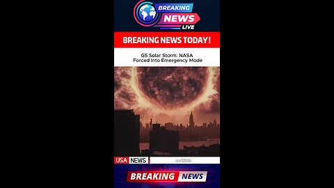 G5 Solar Storm Right-On Schedule