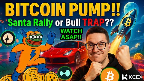 Bitcoin PUMP!! Santa Rally Started or Bull Trap??