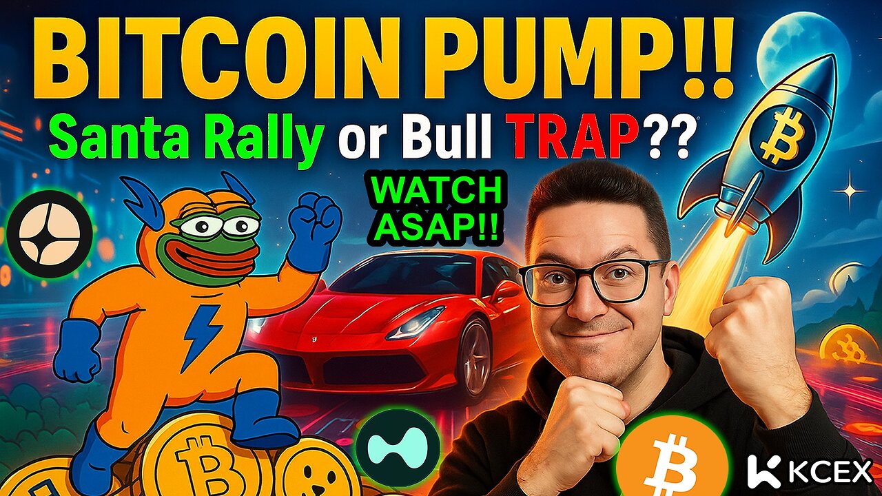 Bitcoin PUMP!! Santa Rally Started or Bull Trap??