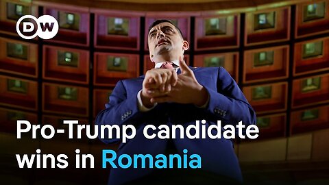 Far-right Simion wins first round in Romania: What are his chances in round 2? | DW News