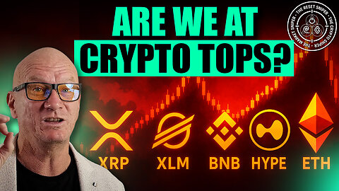 "Low crypto HYPE are not how Top's occur" - Vandell (BSC) - XRP,XLM,BNB,HYPE,ETH & BTC.D