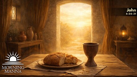 Morning Manna - Jan 9, 2026 - John 6:26-31 - Faith Friday: The Bread That Endures 05-2026