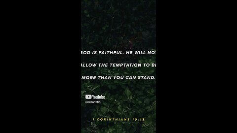 1 Corinthians 10:13