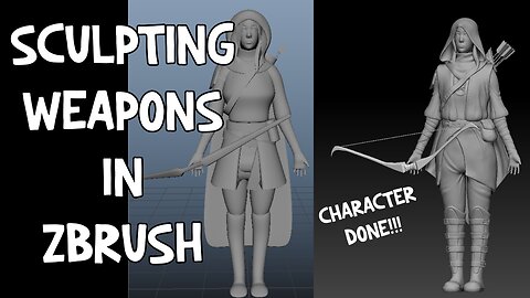 Sculpting Weapons in ZBrush (and Maya)