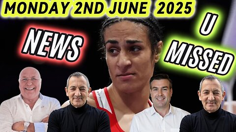 CHARLIE WARD DAILY NEWS WITH CHARLIE WARD, PAUL BROOKER & WARREN THORNTON MONDAY 2ND JUNE 2025