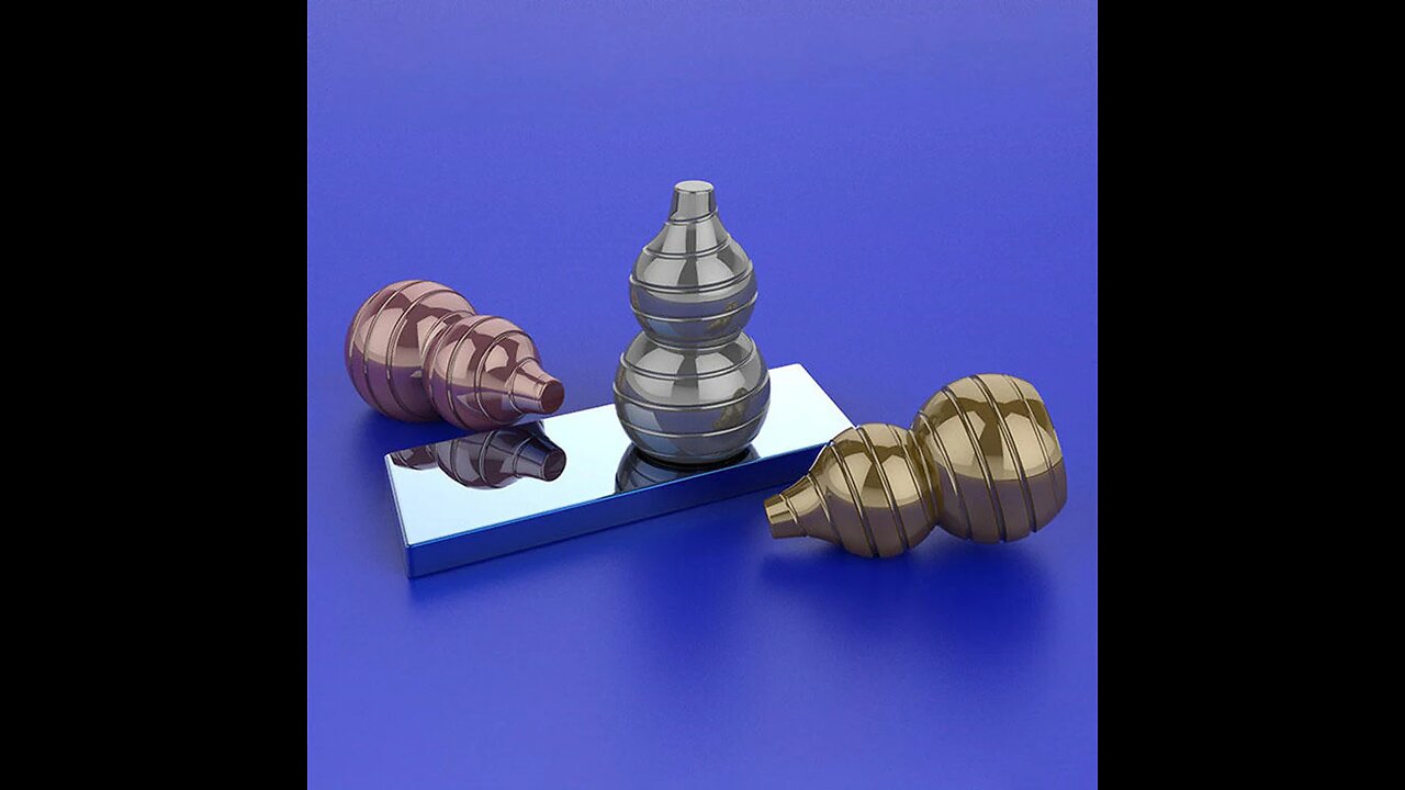 Metal Gourd EDC Spinner