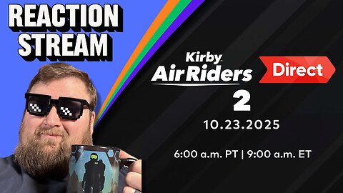 Kirby Air Riders Direct #2 | Reaction Stream