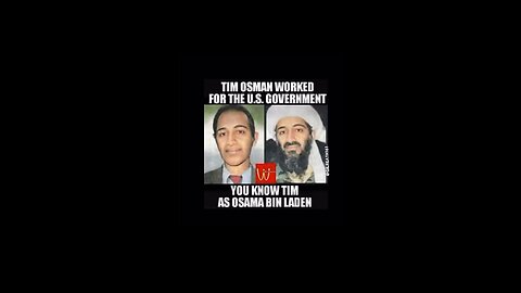 Obama Bin Laden was CIA Agent Tim Osman in the 1980s.