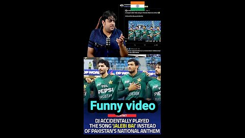 DJ played Jalebi Baby song on Pakistan National anthem 🤣 #indvspak #suryakumaryadav #asiacup2025