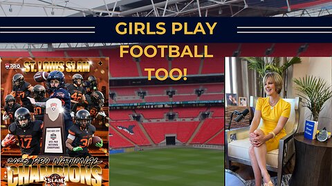 Girls and Women play football too! 6 time National Champions play right here in St. Louis