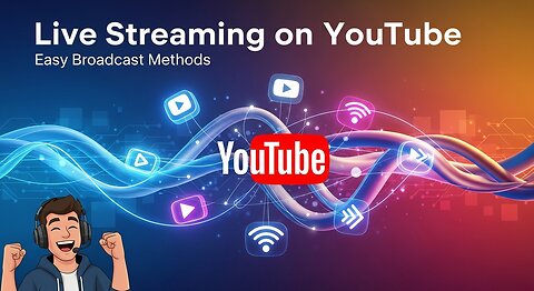 YouTube Live Streaming Methods Easy Ways to Broadcast