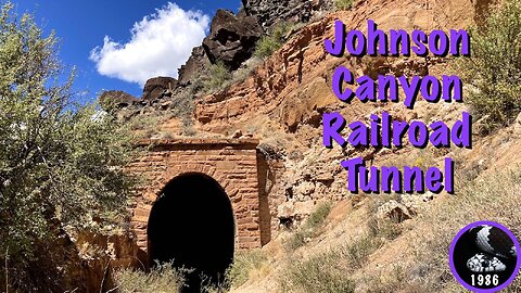 Hiking Johnson Canyon Railroad Tunnel