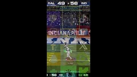 2 TD Lead IND 62 vs DAL 49 #AllMadden #Madden25 #NFLmadden #madden