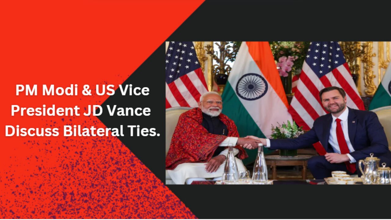 PM Modi, US Vice President JD Vance Discuss Bilateral Ties