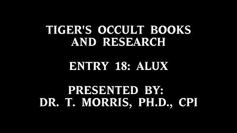 Entry 18: Alux