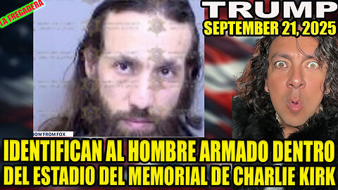 IDENTIFICAN AL HOMBRE ARMADO DENTRO DEL ESTADIO DEL MEMORIAL DE CHARLIE KIRK