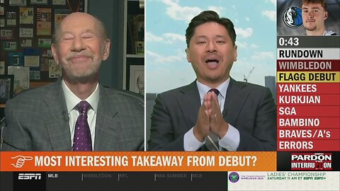 Pardon the Interruption | Wilbon Reacts to Bronny Spoiling Cooper Flagg Debut in Mavs’ 87–85 Win