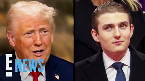 Donald Trump Reveals Son Barron Trump’s “Unbelievable” Skill - E! News