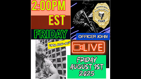 Friday LIVE: with Mr.Non-PC and Officer John