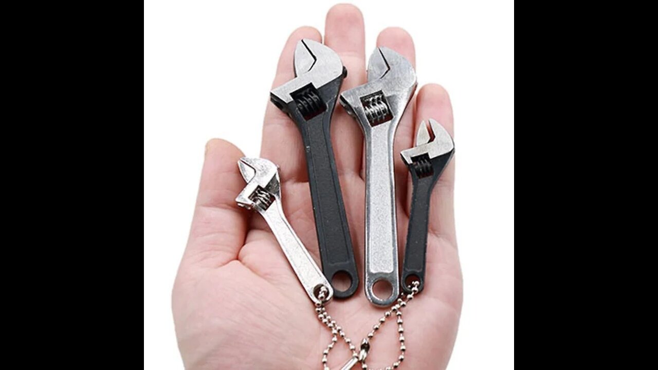 Adjustable Mini Anti-rust Wrench, for Home, Office & Everyday Carry
