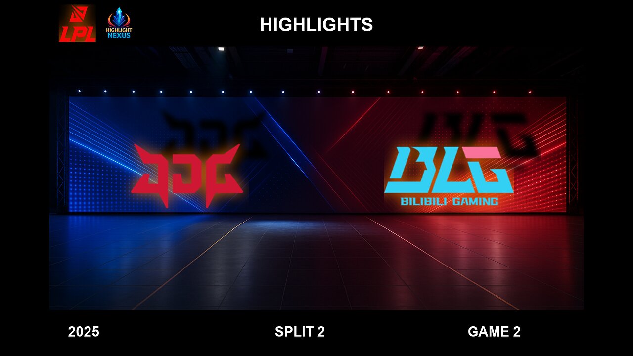 JDG vs BLG Game 2 Highlights - LPL 2025 Split 2 - JD Gaming vs Bilibili Gaming