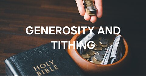 Financial Success: Generosity and Tithing #housechurchlive #Videotional
