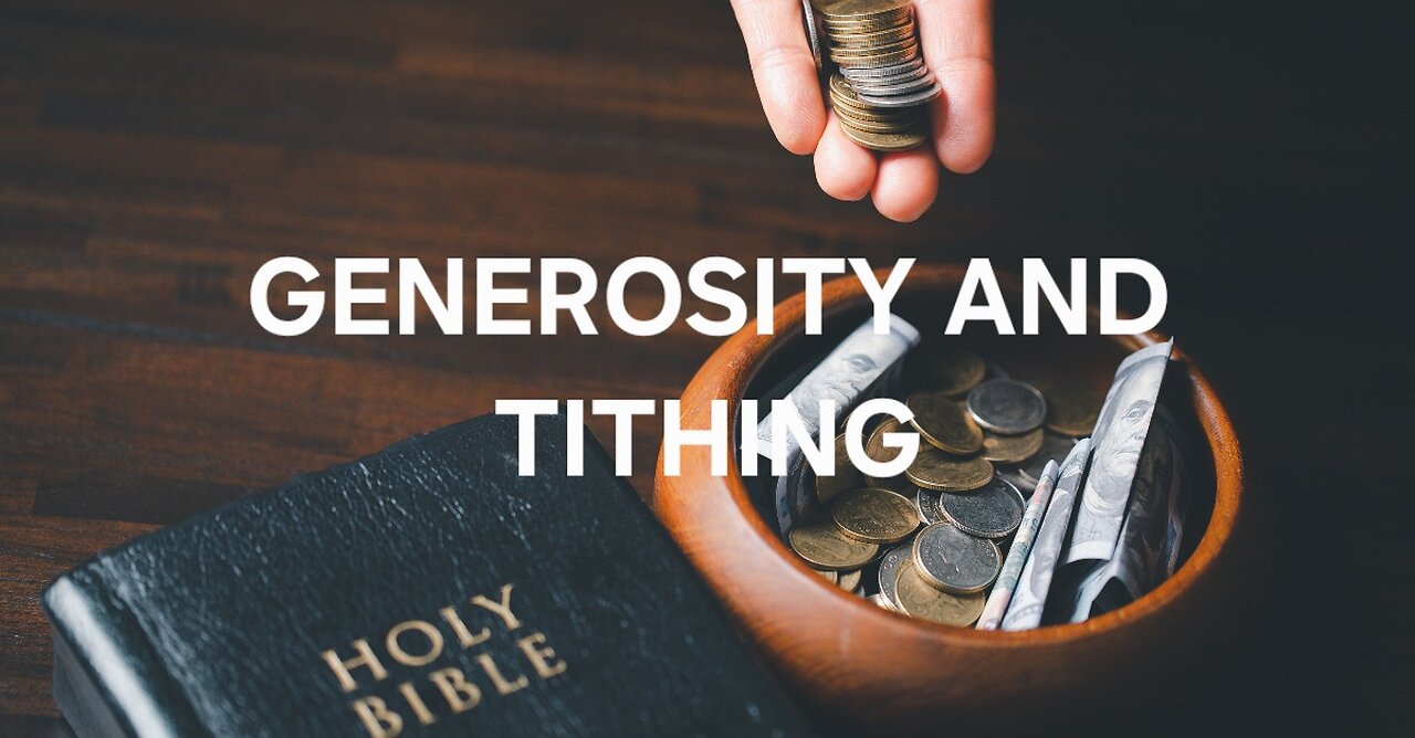 Financial Success: Generosity and Tithing #housechurchlive #Videotional
