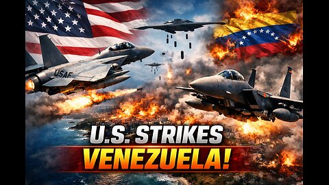 The United States OFFICIALLY AIR STRIKED Venezuela.