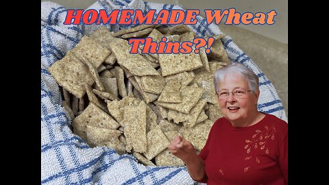 Homemade Wheat Thins That Taste Better Than Store-Bought 🥨 | Cracker Wednesday