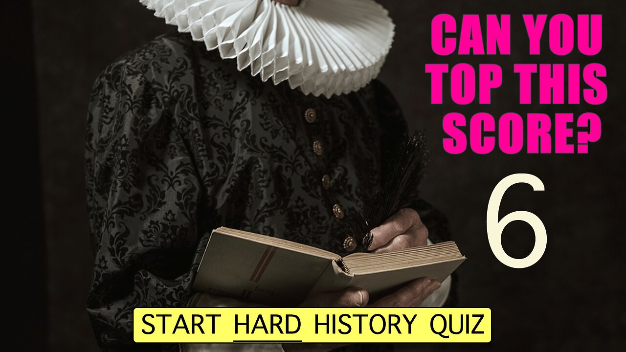 HARD History Quiz