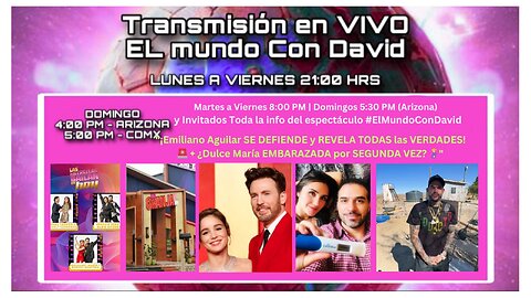 "¡Emiliano Aguilar SE DEFIENDE y REVELA TODAS las VERDADES! 🚨 + ¿Dulce María EMBARAZADA