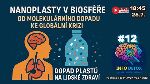 Jaké dědictví zanecháváme? Plastová hrozba pro naše děti. INFO DETOX #12