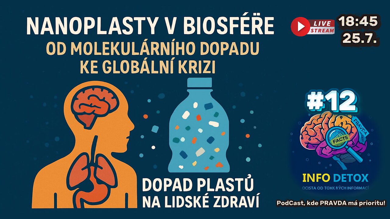 Jaké dědictví zanecháváme? Plastová hrozba pro naše děti. INFO DETOX #12