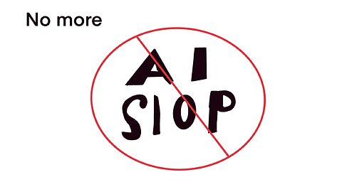 No more ai slop