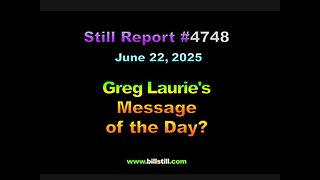 Greg Laurie’s Message of the Day, 4748