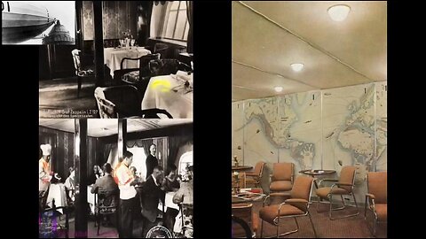Pt1: Airships Interior & how passengers boarded Pt2: Hindenburg interior wall map raised a lot of eyebrows ~ By The Doctors TARDIS