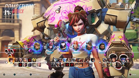 Overwatch 2 D.Va Gameplay (No Commentary)
