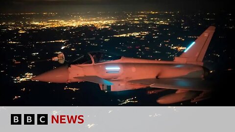 RAF jets join Nato air defence mission over Poland | BBC News