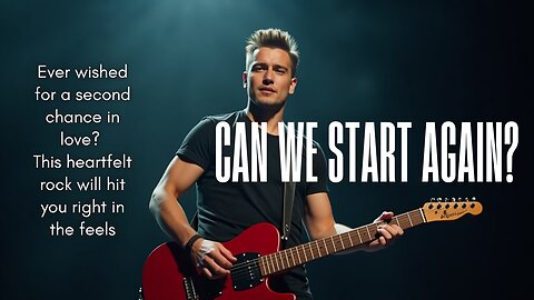 "Can We Start Again? 💔 | Emotional Pop Ballad About Regret & Redemption (Official Lyric Video)"
