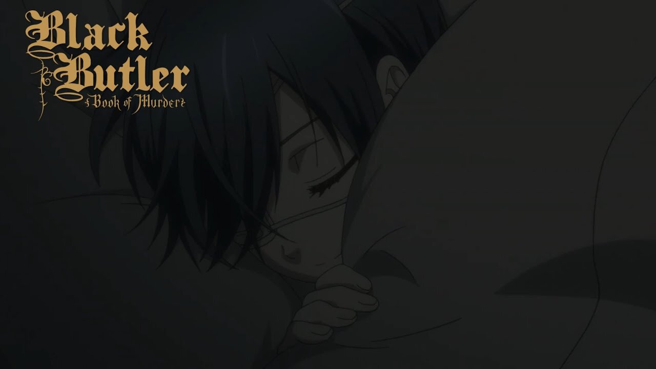 Sleep In The PHANTOMHIVE Manor | Rain Sounds | Black Butler Ambience