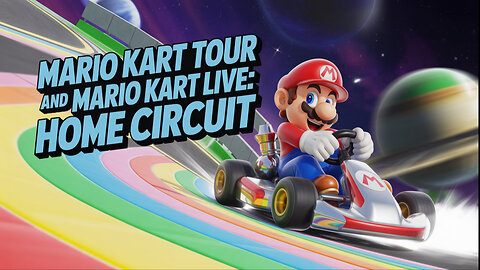 Journey Through the Epic Super Mario Kart Games - Mario Kart Tour and Mario Kart Live: Home Circuit