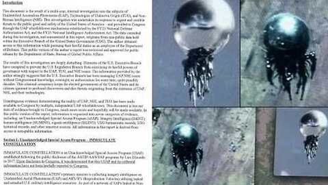 Uncovering the Secrets of the Classified UFO Program: Immaculate Constellation EXPOSED